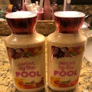 Bath and body works lotion set